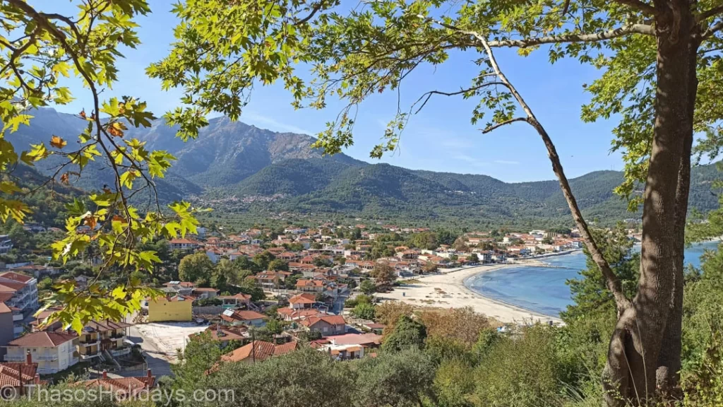 The view of Skala Potamia