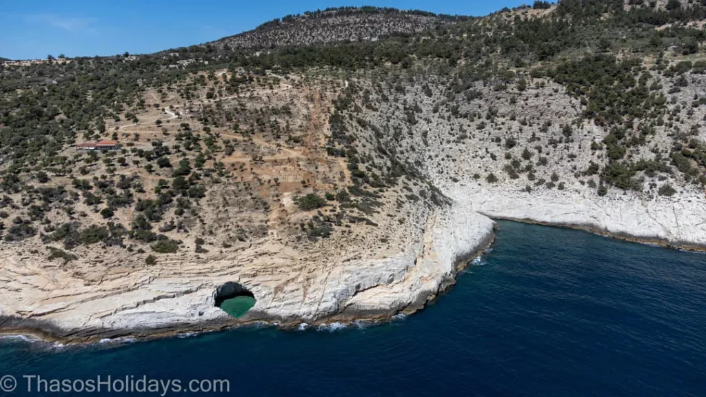 How to get to Giola Thassos