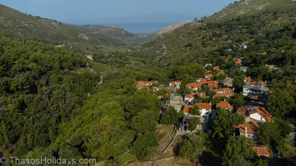 kazaviti spring in thassos