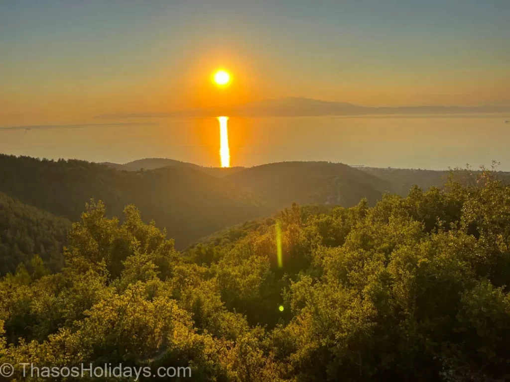 sotiros walk hike best time to visit Thassos